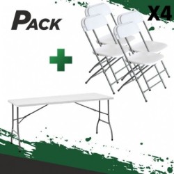 MESA DE RESINA PLEGABLE...