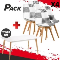 MESA DESIGN D900 120X80CM...