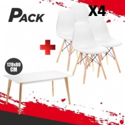 MESA DESIGN D900 120X80CM...
