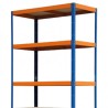 ESTANTERIA METALICA 5 BALDAS 180X120X50CM 250KGS BLIM