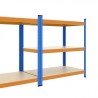 ESTANTERIA METALICA 5 BALDAS 180X100X40CM 175KGS BLIM