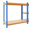 ESTANTERIA METALICA 5 BALDAS 180X80X40CM 100KGS BLIM