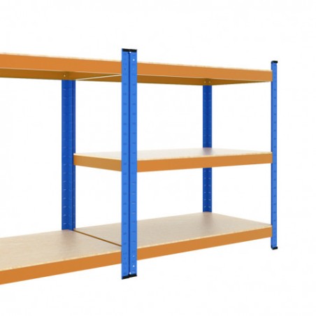 ESTANTERIA METALICA 5 BALDAS 180X80X40CM 100KGS BLIM