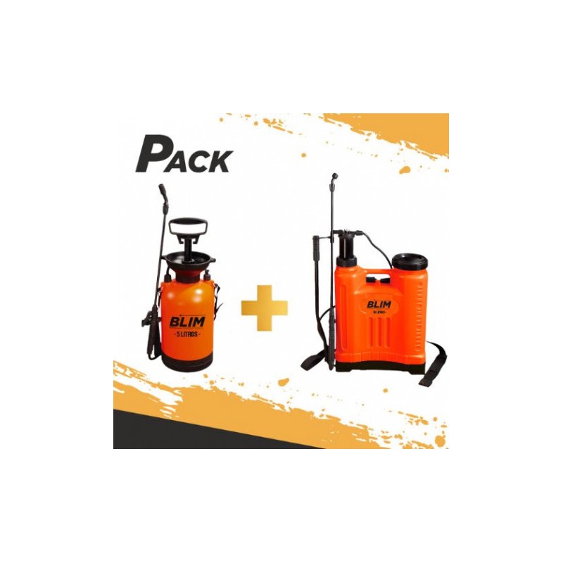 PACK SULFATADORA 18 LITROS + BOMBA 5...