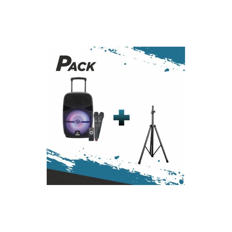 PACK ALTAVOZ A350 AMPLIFICADO 12"...