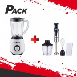 PACK BATIDORA DE VASO 1300W...