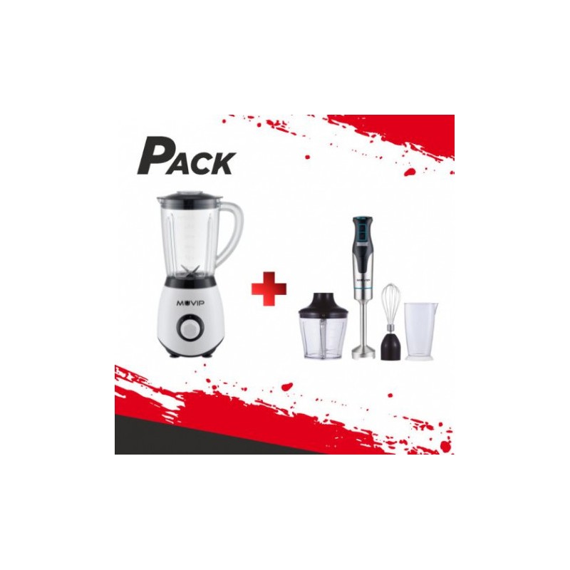 PACK BATIDORA DE VASO 1300W +...