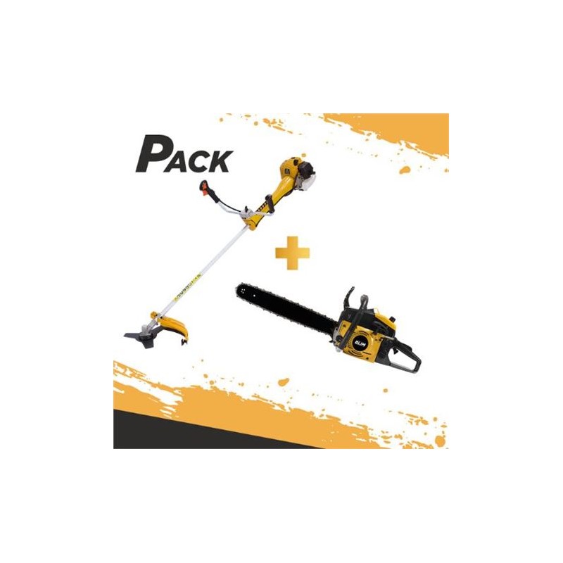 PACK MOTOSIERRA GASOLINA 63.3CC 50CM...