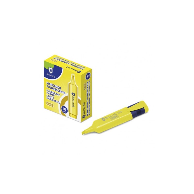 MARCADOR FLUERESCENTE AMARILLO PUNTA...