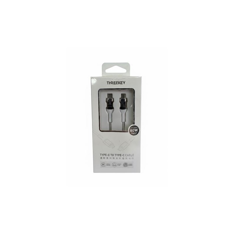 CABLE TIPO C A TIPO C 1 METRO 60W...