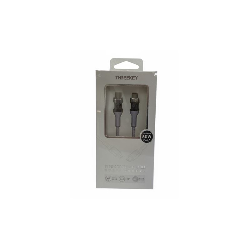 CABLE TIPO C A TIPO C 1 METRO 60W...