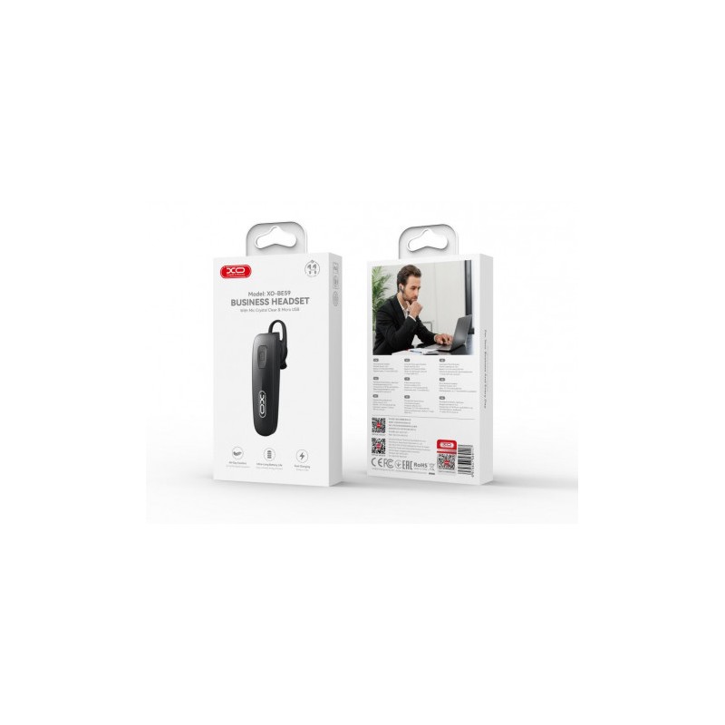 AURICULAR BLUETOOTH BE59 NEGRO XO