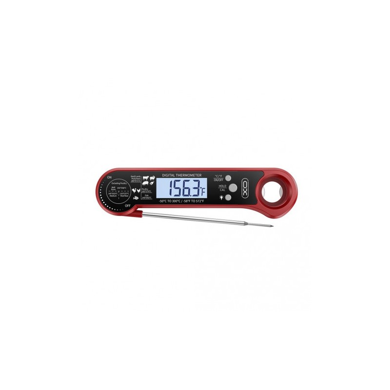 TERMOMETRO PARA ALIMENTOS DIGITAL HASTA 300º SF04 XO