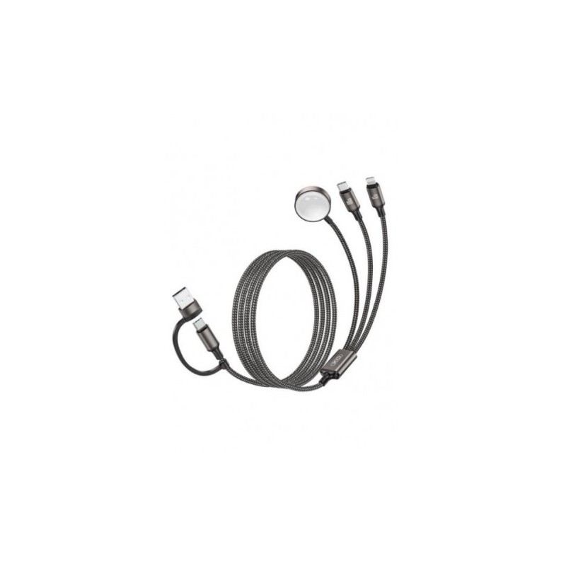 CABLE USB-A/C 3 EN 1 2X USB-C Y...