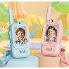 PACK 2 WALKIES TALKIES INFANTILES CON CAMARA AZUL/ROSA DJJ02 XO