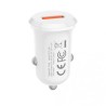 CARGADOR DE MECHERO 18W CC68 BLANCO XO