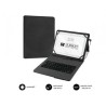 TECLADO CON FUNDA UNIVERSAL PARA TABLETS HASTA 11" NEGRO SUBBLIM