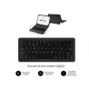 TECLADO CON FUNDA UNIVERSAL PARA TABLETS HASTA 11" NEGRO SUBBLIM