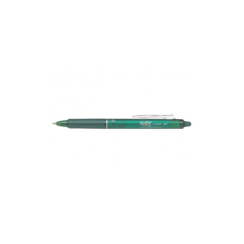 BOLIGRAFO DE GEL BORRABLE RETRACTIL PUNTA 0.7MM VERDE PILOT
