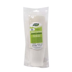 SET 25 VASO BLANCO CARTON... 2
