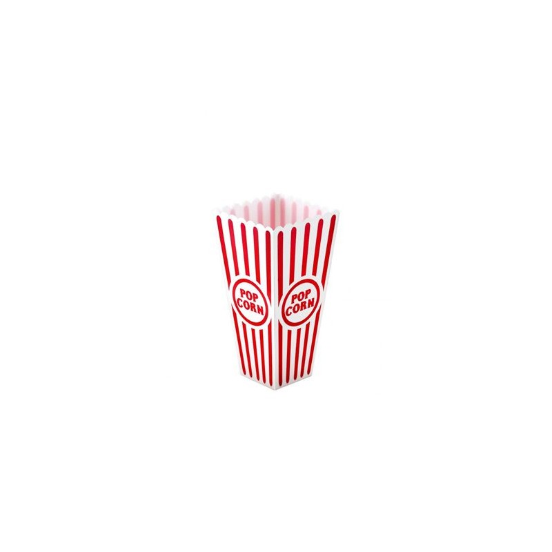 CUBO PALOMITAS PLASTICO 9.5 X 19.3CM ALGON