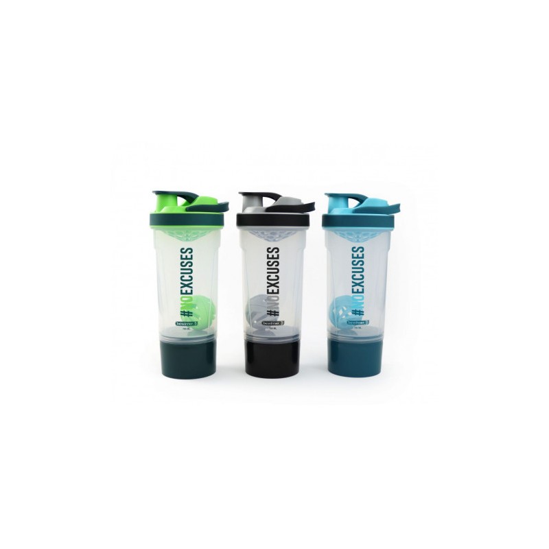 BOTELLA PLASTICA 700ML GYM SHAEKER CON DEPOSITO BEWINNER