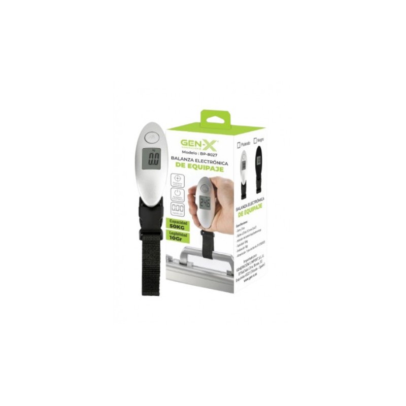 BASCULA PARA EQUIPAJES HASTA 50KG GRADUACION 0.10GR GENX