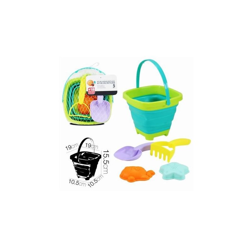 JUEGO DE PLAYA INFANTIL 5 PIEZAS