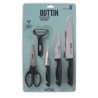 SET 5 PIEZAS DE UTENSILIOS DE COCINA NERO QUTTIN