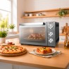 HORNO 48 LITROS 2000W INOX SERIE ESPEJO MUVIP