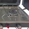 COCINA DE GAS PORTATIL PREMIUM OUTDOOR PLANCHA + DOBLE QUEMADOR MUVIP