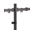 SOPORTE DE MESA 2 MONITORES 17"-32" CROMAD