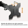 SOPORTE DE MESA 2 MONITORES 17"-32" CROMAD