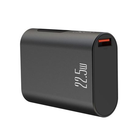 POWERBANK PR155 10000MAH | TIPO C + USB | QC 22.5W | DISPLAY NEGRA XO - XOPR155BK-2