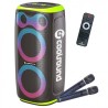 ALTAVOZ KARAOKE PORTATIL COOLSOUND BLAST PUMP 2X6.5" 350W VERDE