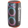 ALTAVOZ KARAOKE PORTATIL COOLSOUND BLAST PUMP 2X6.5" 350W NARANJA