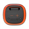 ALTAVOZ KARAOKE PORTATIL COOLSOUND BLAST PUMP 2X6.5" 350W NARANJA