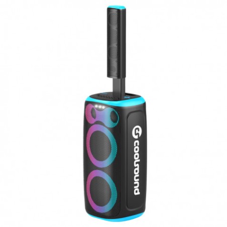 ALTAVOZ KARAOKE COOLSOUND BLAST PUMP 2.1 2X6.5" + 5xTWEETERS 550W AZUL