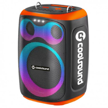 ALTAVOZ KARAOKE PORTATIL COOLSOUND BLAST 8" 300W NARANJA