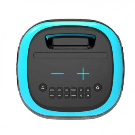 ALTAVOZ KARAOKE PORTATIL COOLSOUND BLAST 8" 300W AZUL