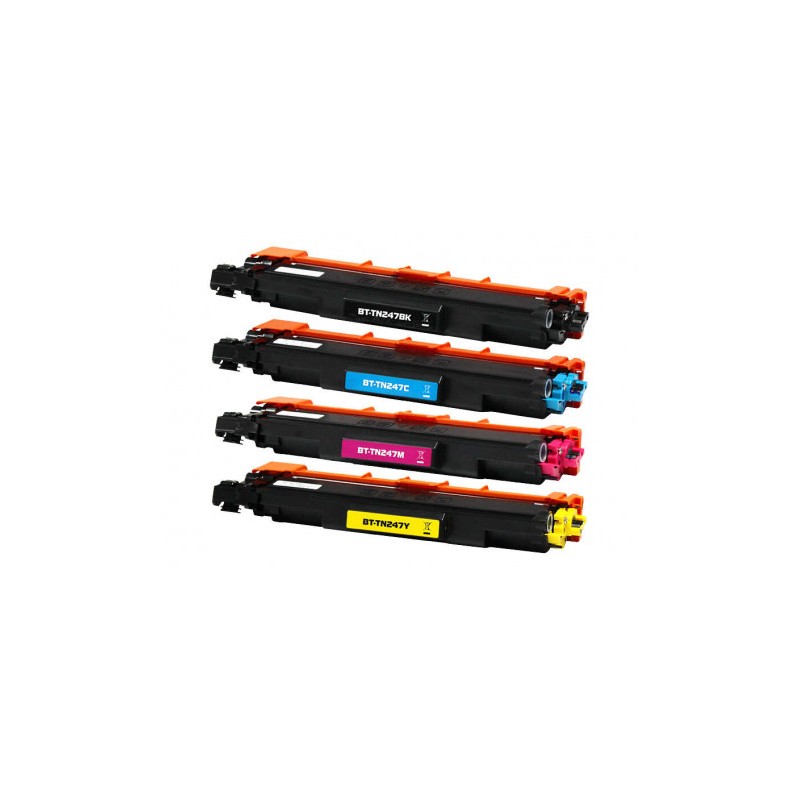PACK 4 TONER COMPATIBLES BROTHER...