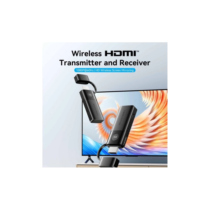 TRANSMISOR Y RECEPTOR HDMI...