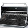 BARBACOA DE GAS INOX PRO 3 FUEGOS SOBREMESA MUVIP