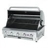 BARBACOA DE GAS INOX PRO 5 FUEGOS SOBREMESA MUVIP