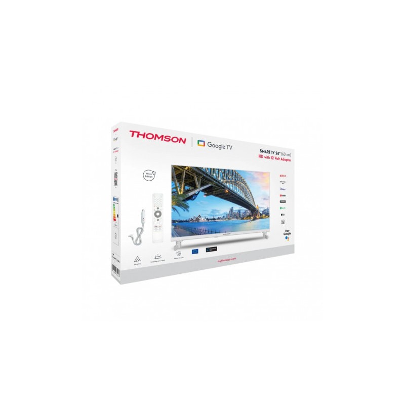 TELEVISOR BLANCO LED HD 24" | WIFI |...
