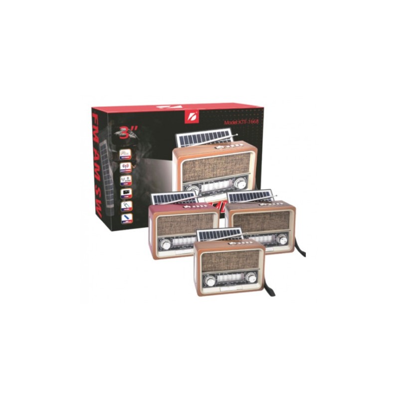RADIO SOLAR - ALTAVOZ BT | USB | TF |...