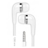 AURICULARES INTRAUDITIVOS CON MICROFONO 3.5 BLANCOS TECH ONE