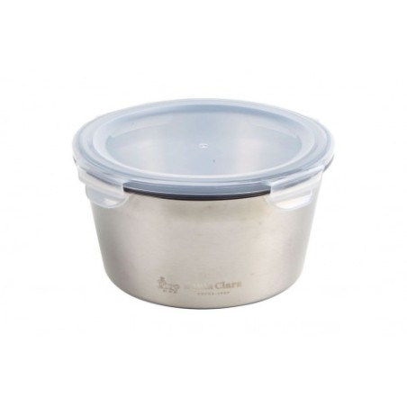 FIAMBRERA ACERO 0.6L REDONDO MICROHORNO STA CLARA