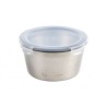 FIAMBRERA ACERO 0.6L REDONDO MICROHORNO STA CLARA