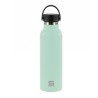 BOTELLA TERMO 600ML ACERO INOXIDABLE VERDE SAFTA
